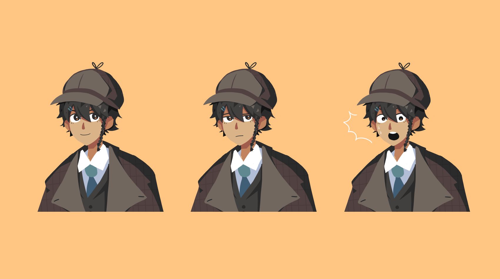 The detective protagonist Blake.